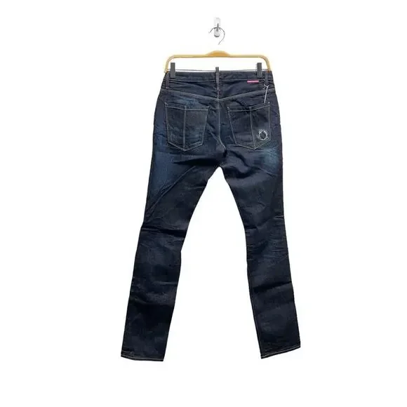 NWT Dsquared2 Skinny Fit Distressed Jeans Women’s Size 38‎ (2 US)